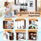 Costway Kids Kitchen Playset Pretend Play Kitchen Toy with Realistic Sounds & Lights